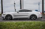 Ford Mustang GT Silver on Vossen Wheels (CV3R) 2017 года